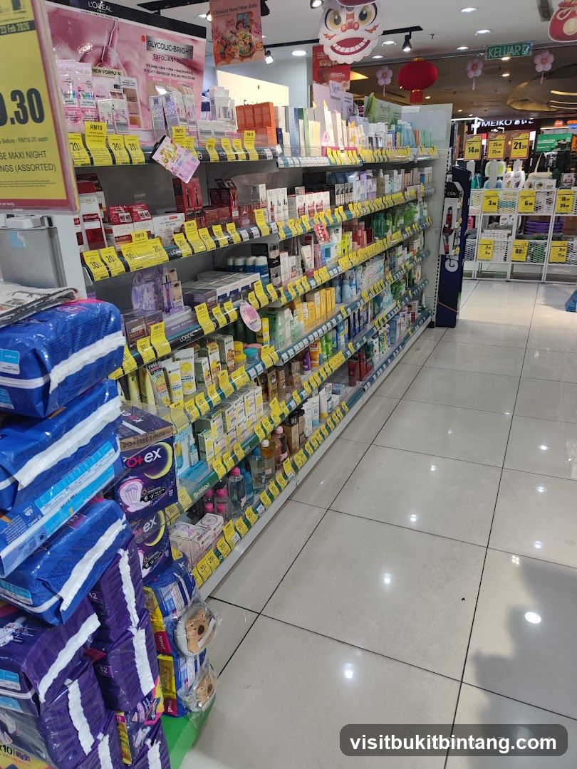 Health and Beauty Aisles