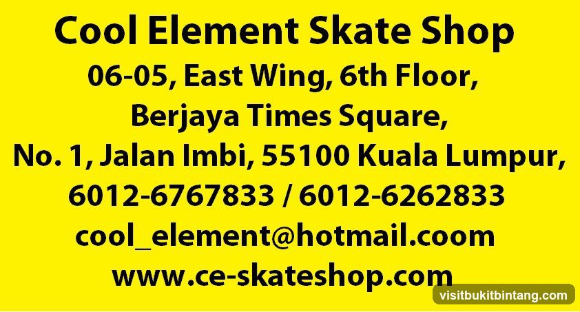 Cool Element Skate Shop Contact Information