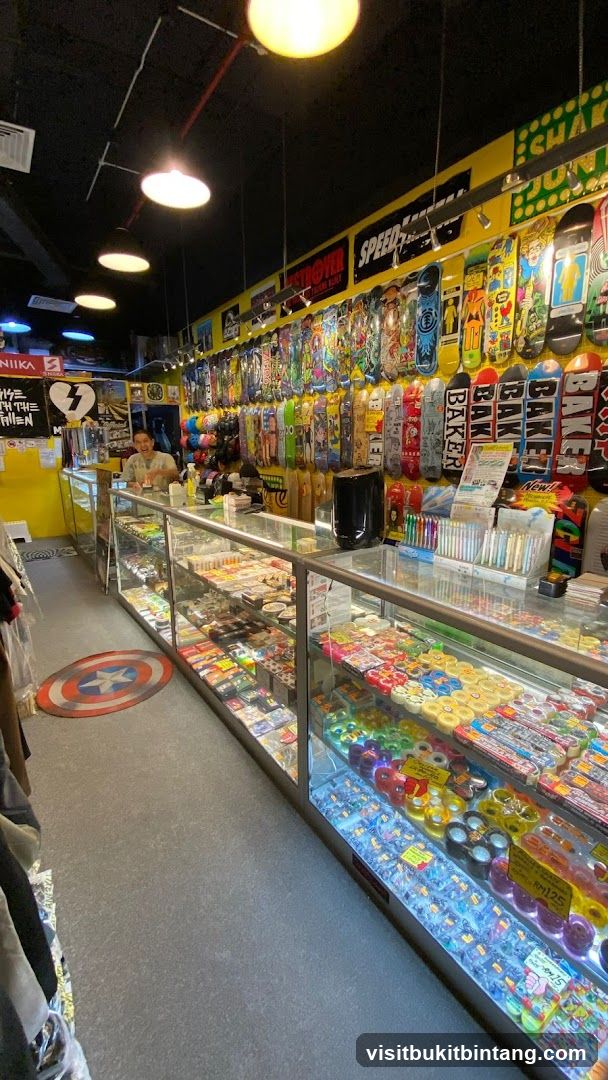 Skateboard Shop Interior