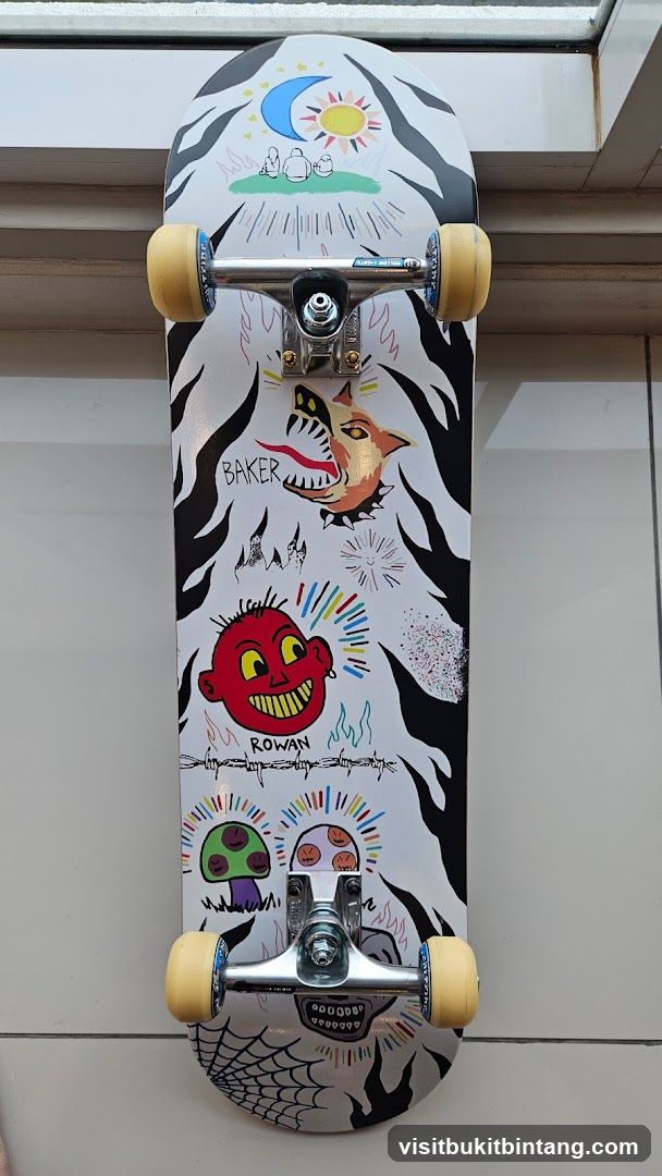 Skateboard Deck with Artwork