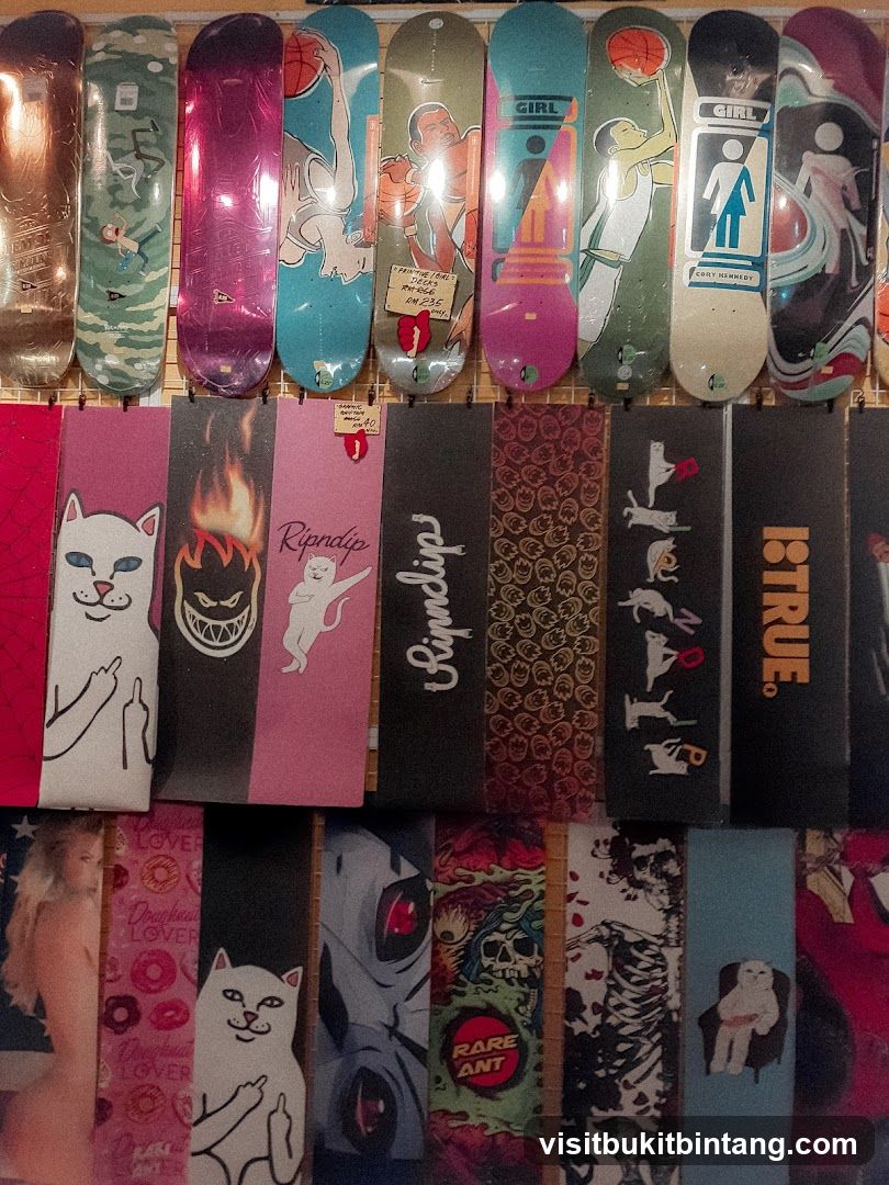 Skateboard Decks Display