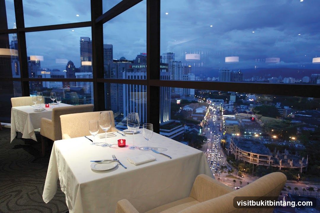 Restaurant Dining with City View