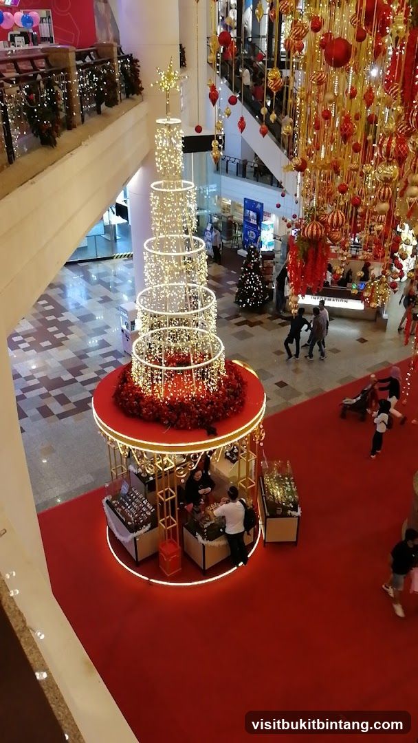 Christmas Decorations in a Mall