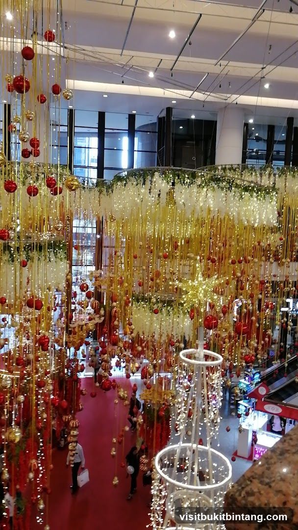 Christmas Decorations in a Mall