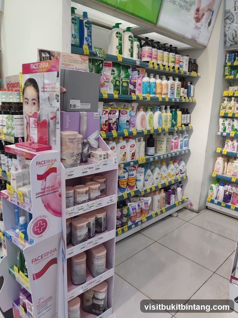 Health and Beauty Products Display