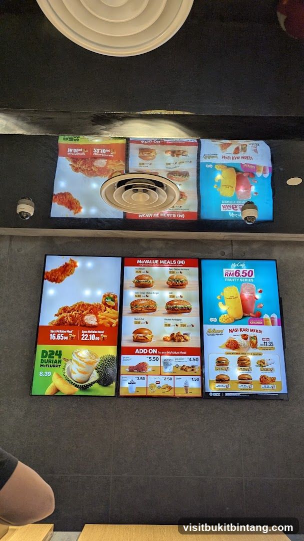 McDonald's Menu