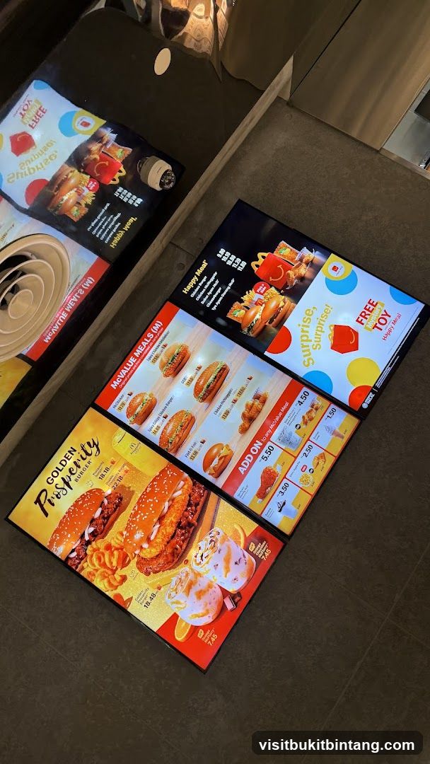 McDonald's Menu