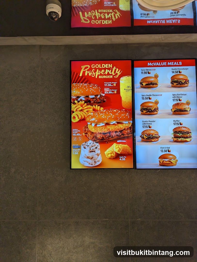 McDonald's Menu