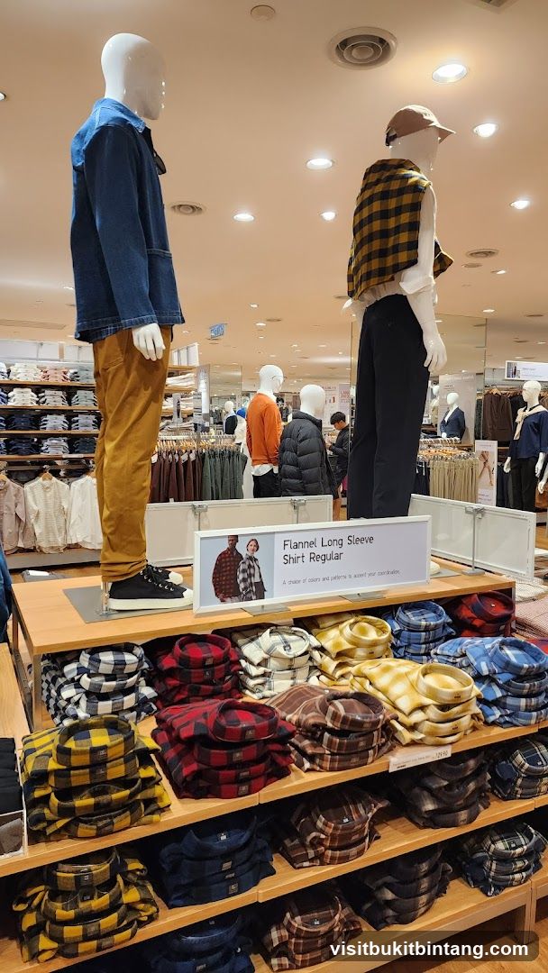 Flannel Shirts Display