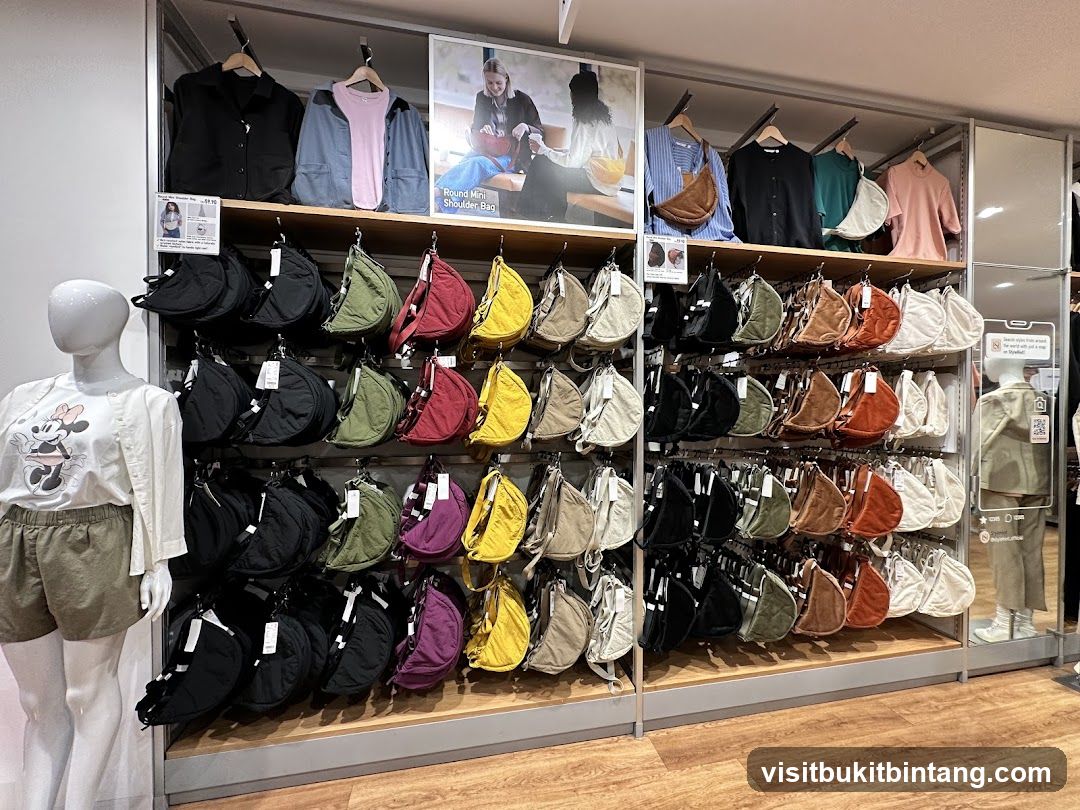 Bags and Apparel Display