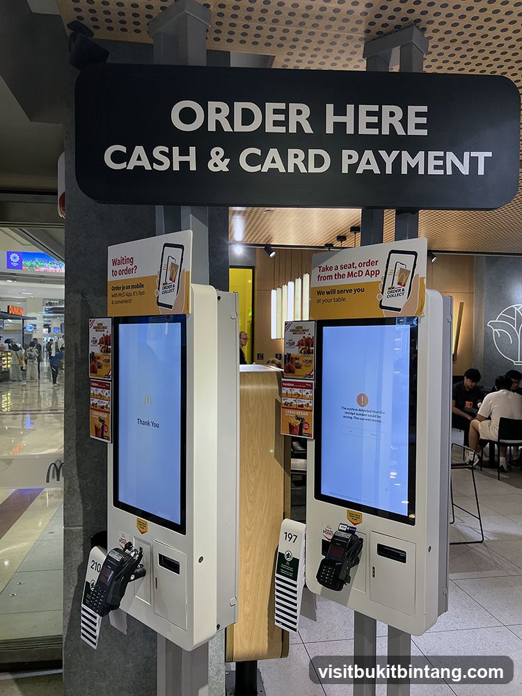 McDonald's Self-Order Kiosks