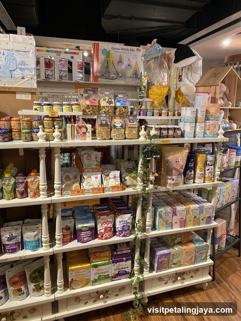 Baby Food and Snack Display