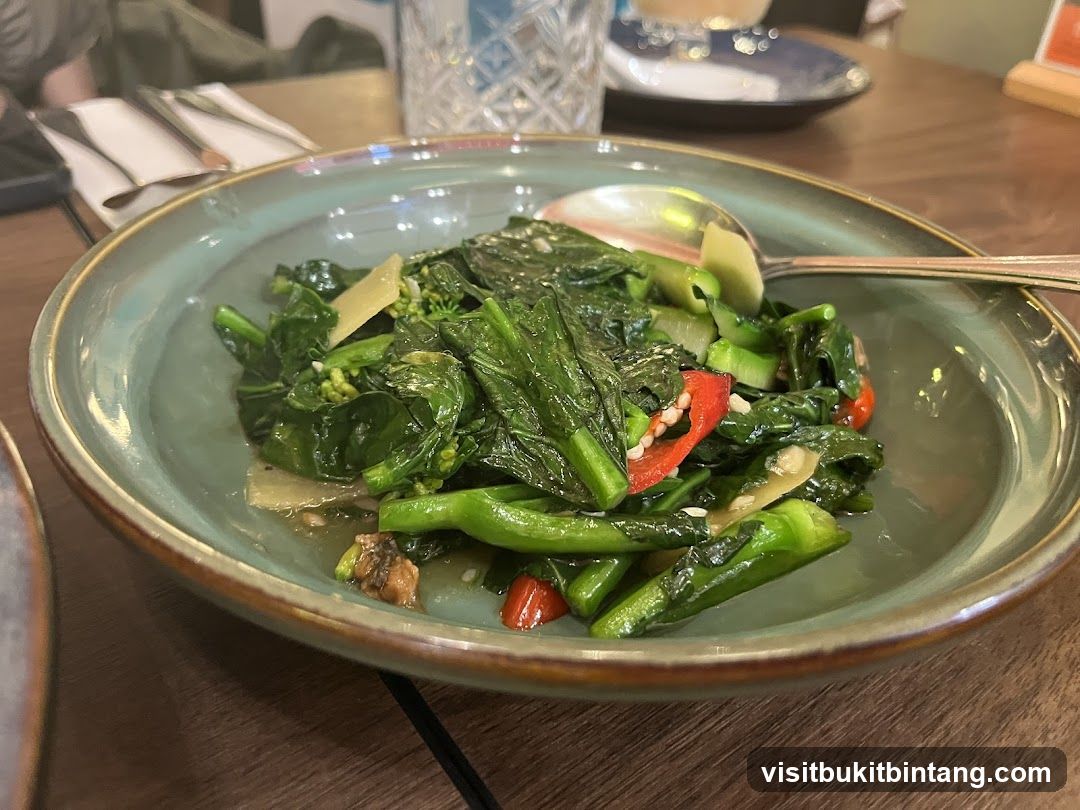 Stir-fried Greens with Chili
