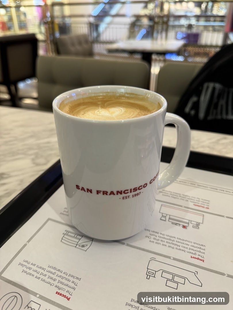 Coffee Mug with Latte Art