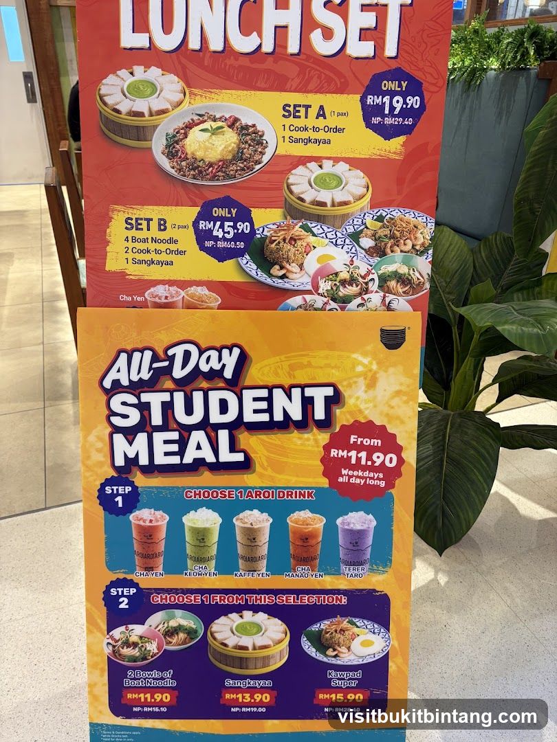 Lunch Set & Student Meal
