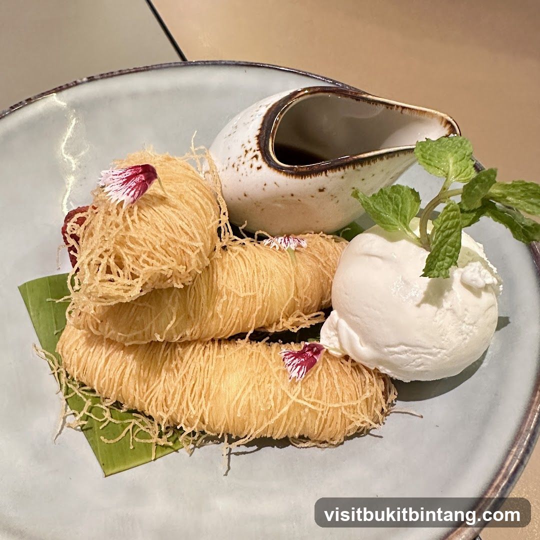 Dessert with Ice Cream