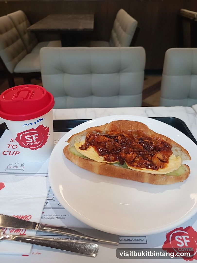 Sandwich and Coffee