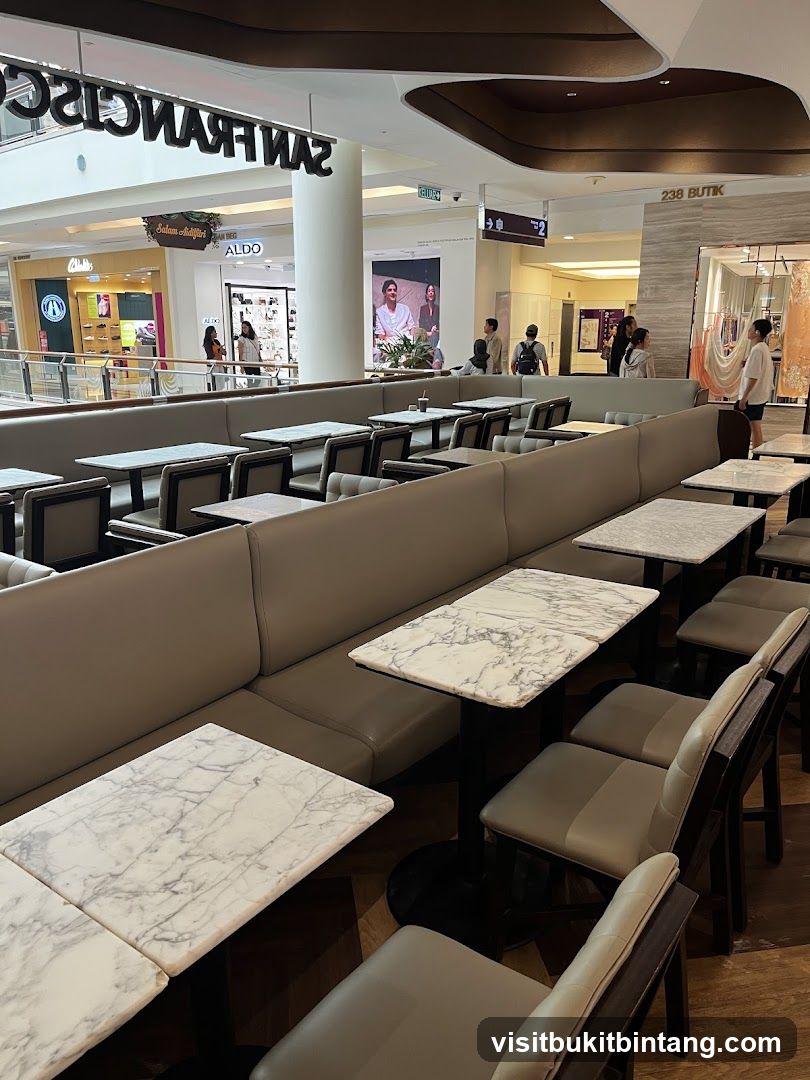 Cafe Seating Area