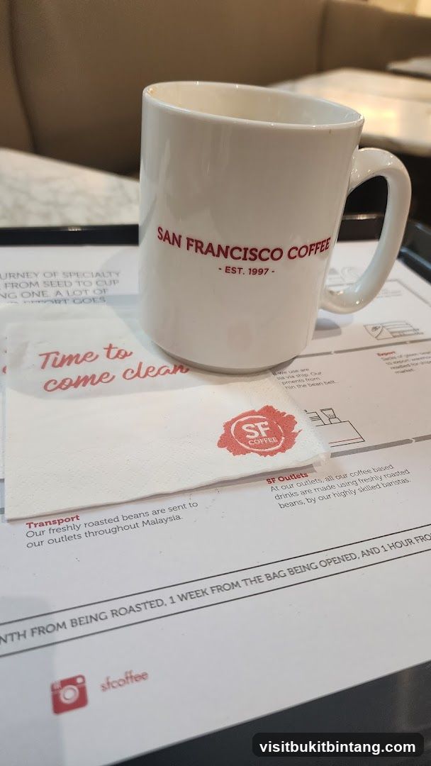 San Francisco Coffee Mug and Napkin
