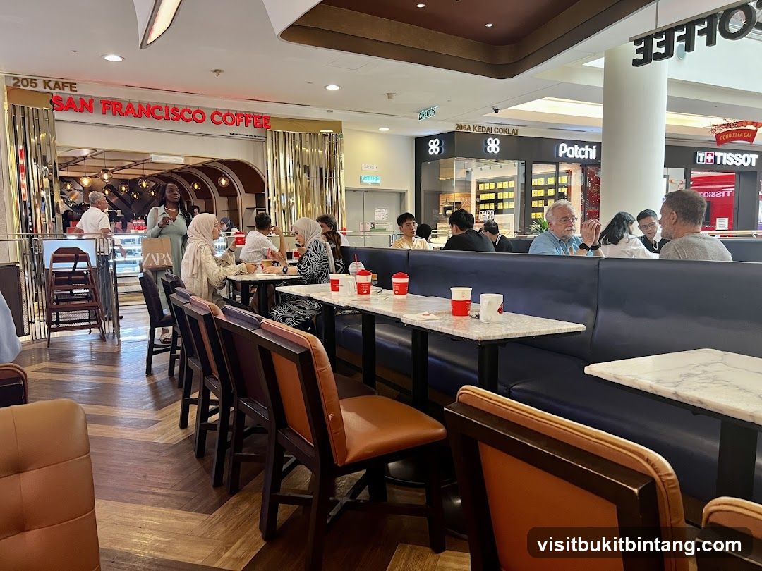 San Francisco Coffee Interior