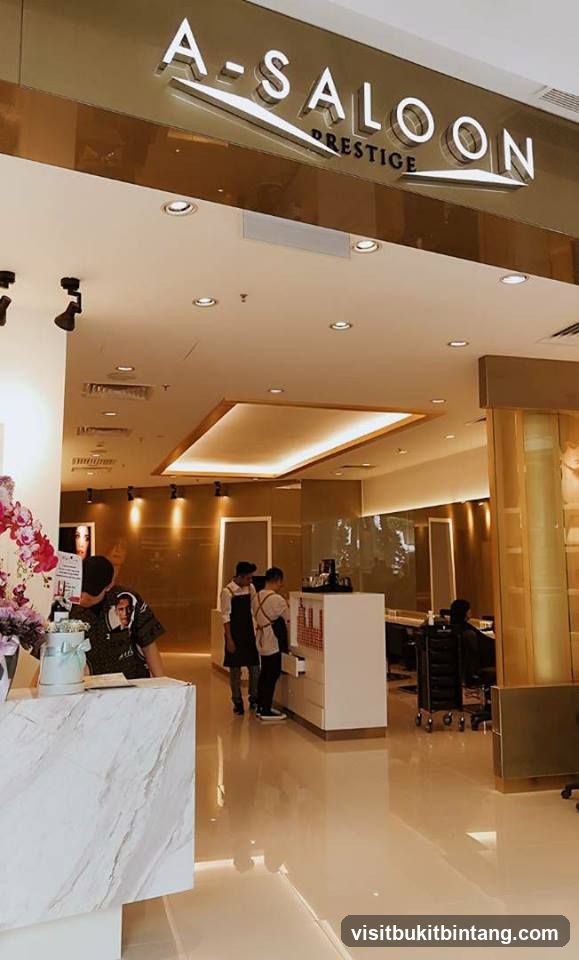 A-Saloon Prestige Gurney Paragon - Highly Recommended Best Salon in Penang
