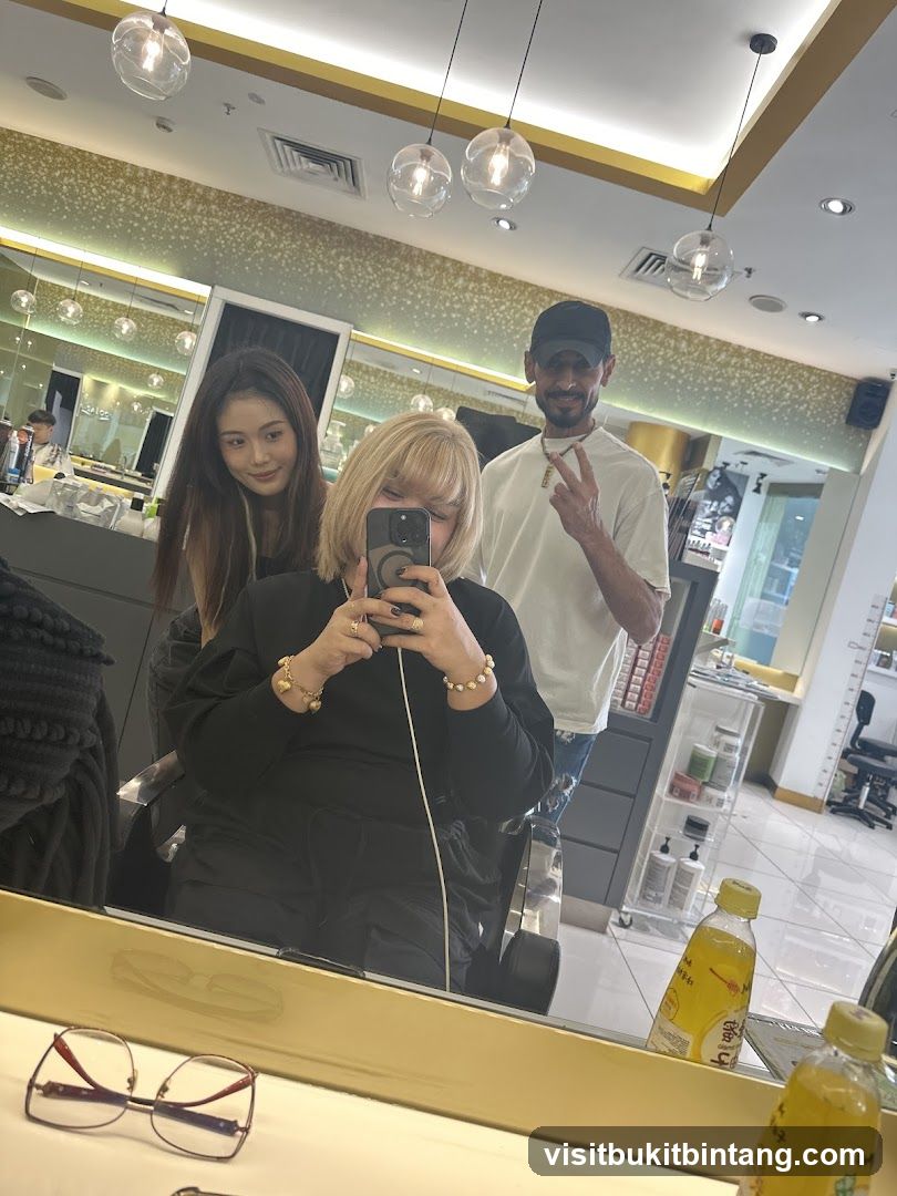 People in a salon