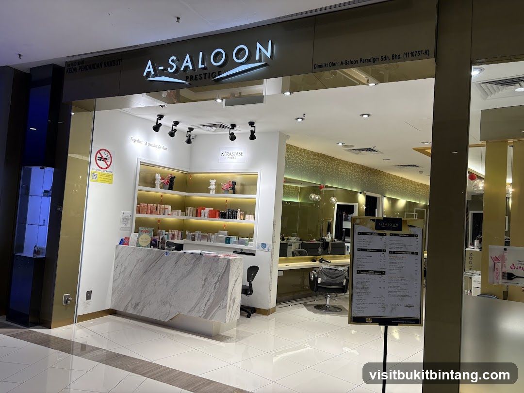 A-Saloon Prestige Gurney Paragon - Highly Recommended Best Salon in Penang