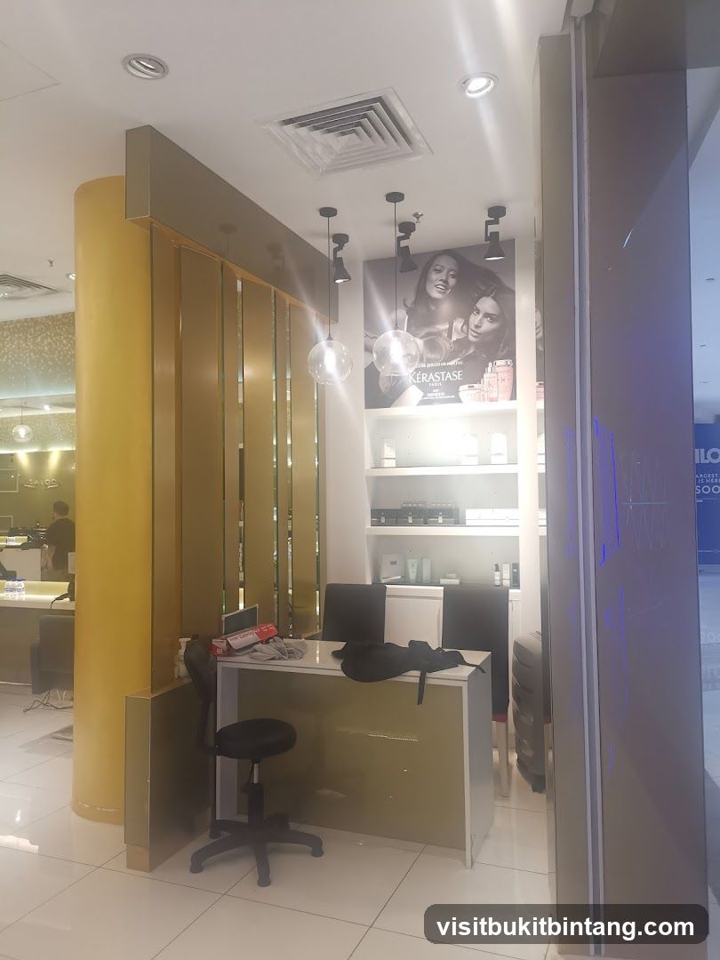 Salon Reception Area