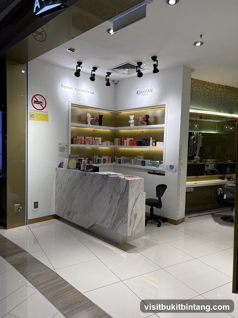 Hair Salon Reception Area
