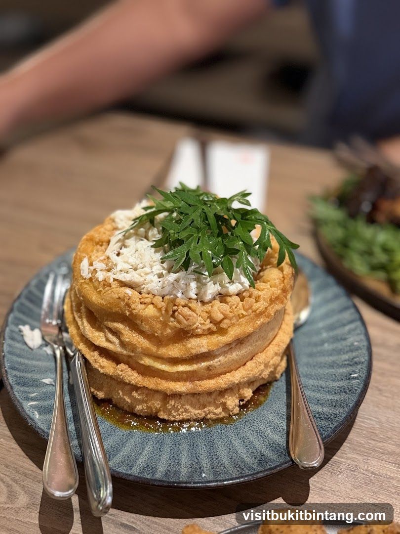 Stack of Waffles with Toppings