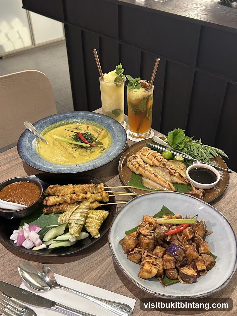 Assortment of Southeast Asian Dishes