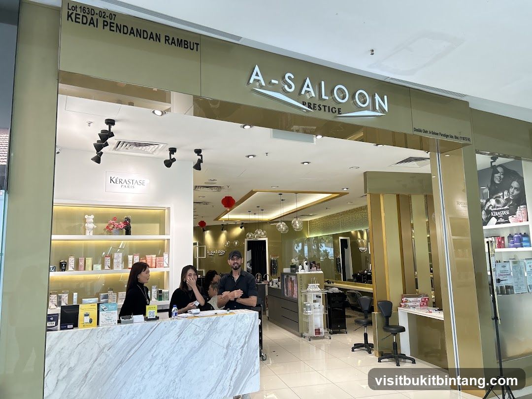 A-Saloon Prestige Gurney Paragon - Highly Recommended Best Salon in Penang
