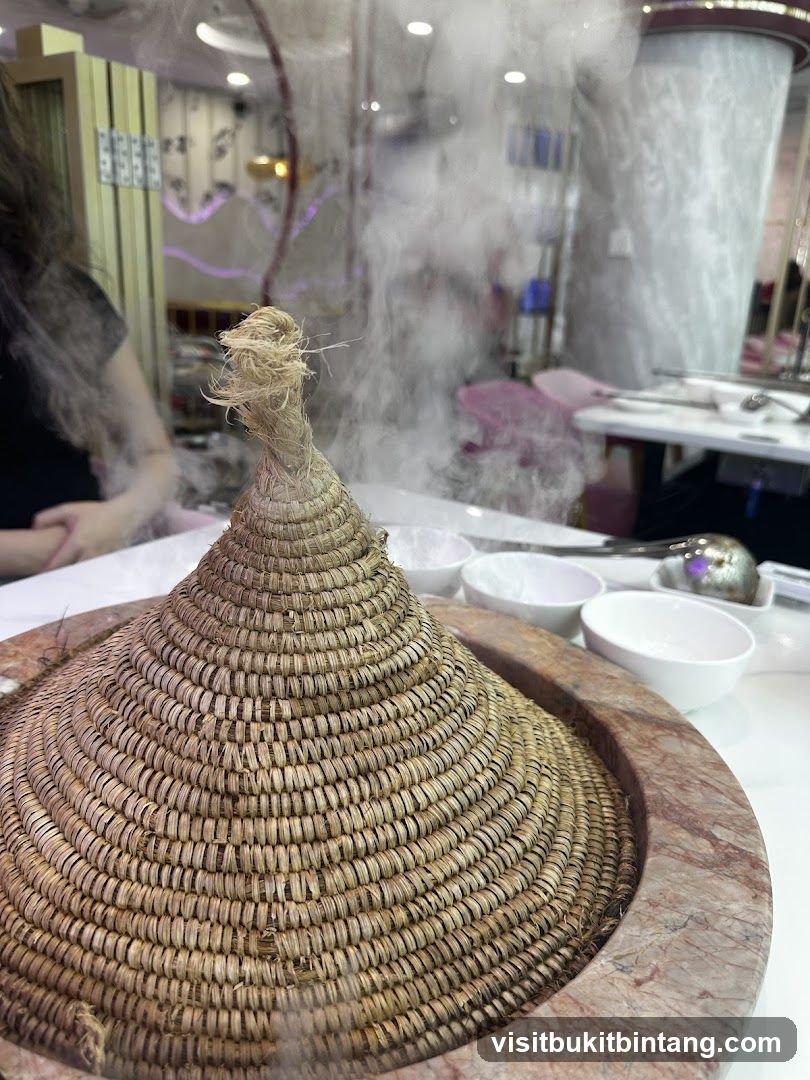 Steaming Food