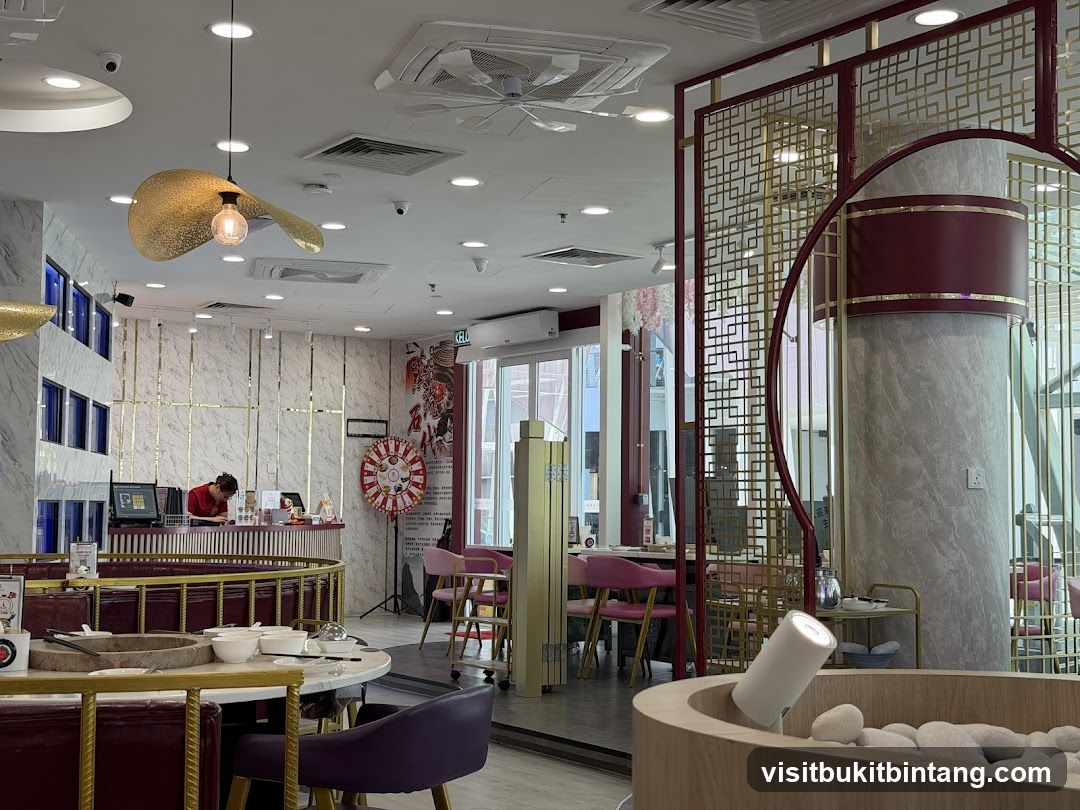 Restaurant Interior with Decorative Elements