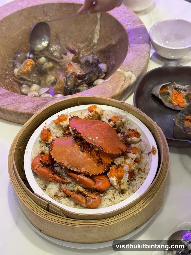 Crab and Rice Dish