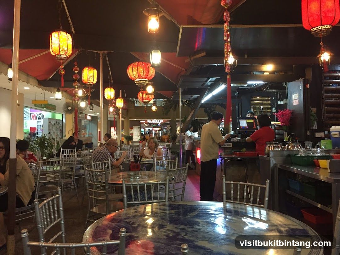 Restaurant Interior with Lanterns