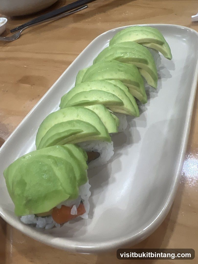 Avocado Sushi Roll