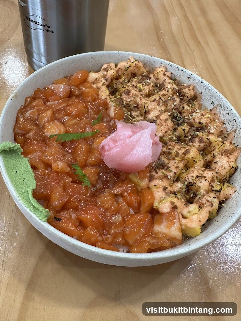 Salmon Donburi