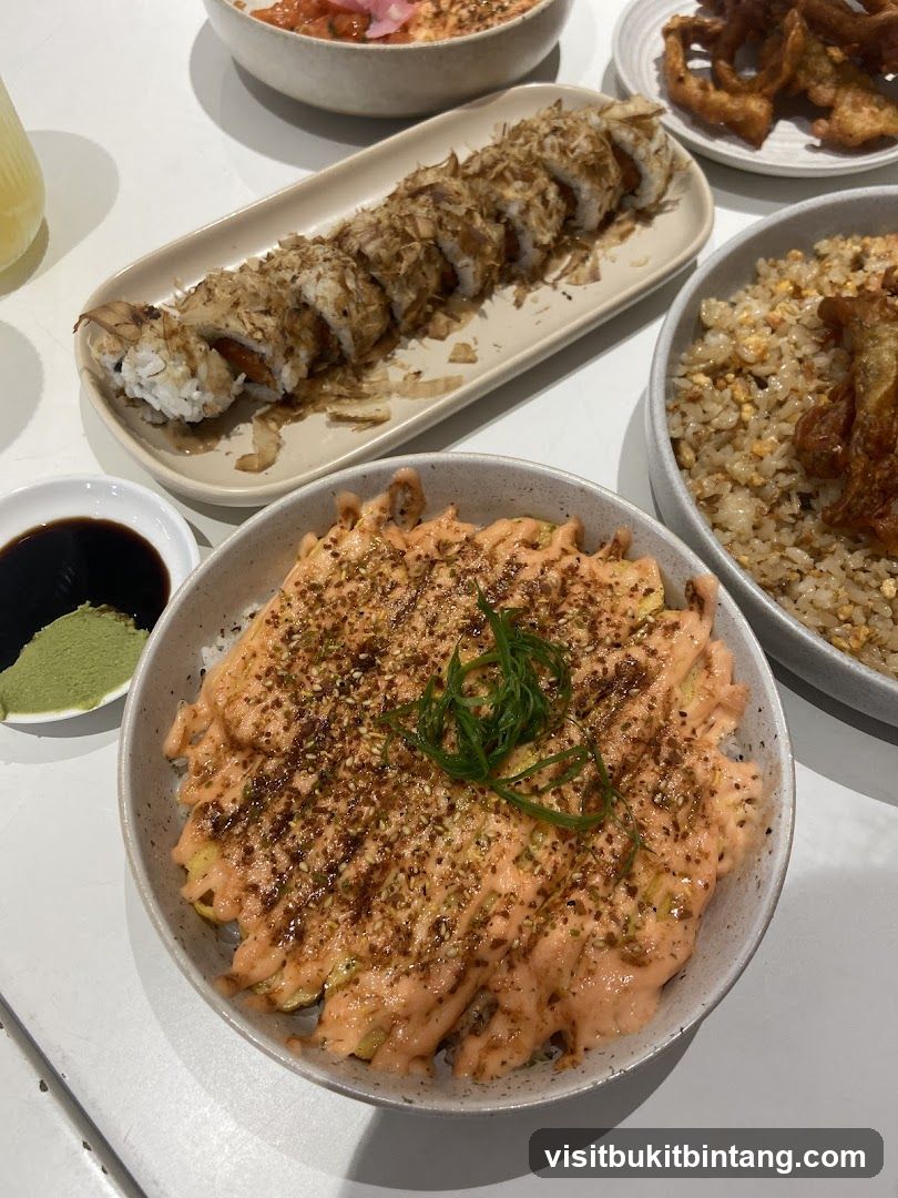 Assorted Japanese Dishes