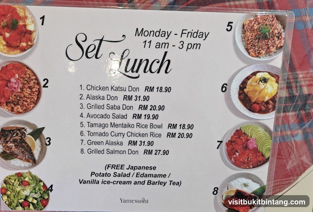 Set Lunch