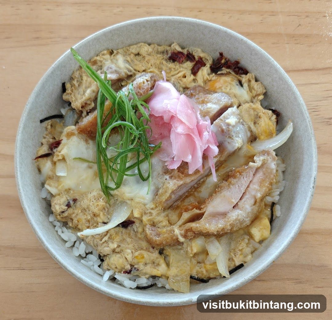 Chicken Katsu Donburi