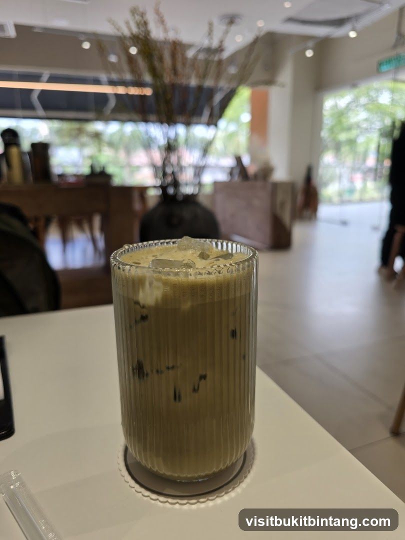 Iced Matcha Latte