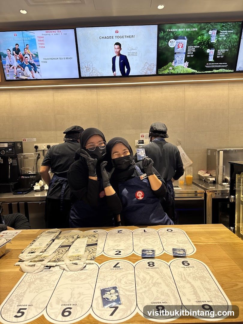 Chagee Staff and Order Numbers