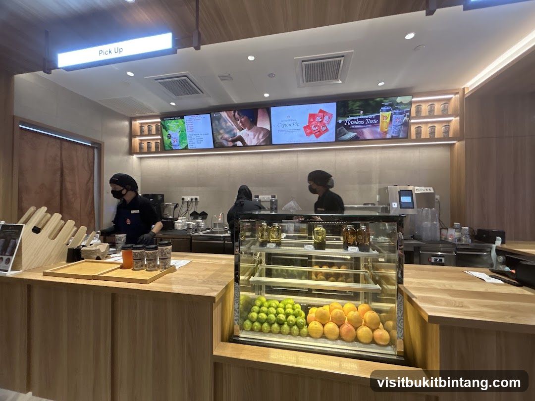 Tea Shop Counter