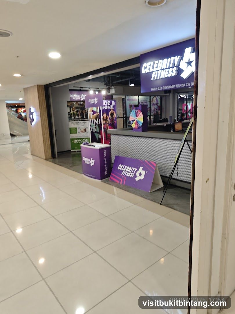Celebrity Fitness Entrance