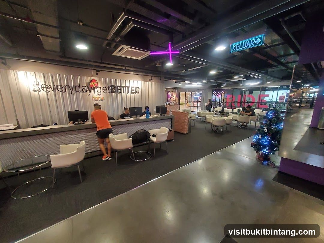 Gym Reception Area