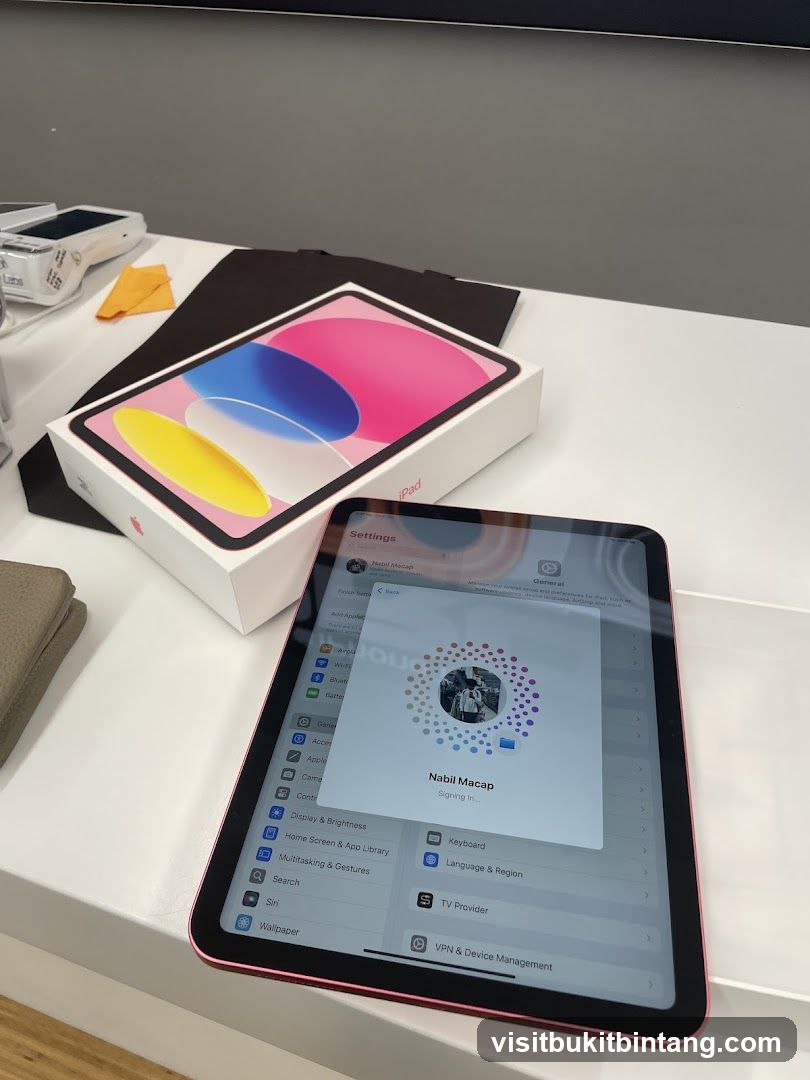iPad Setup