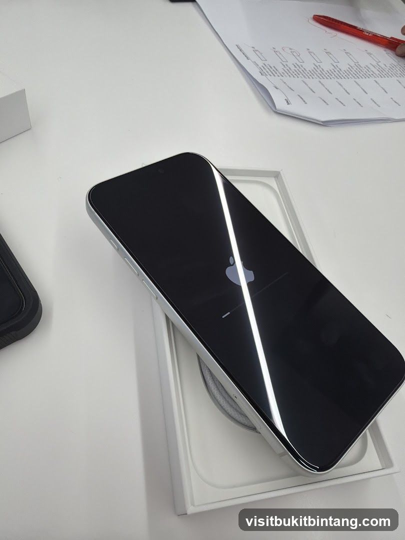 iPhone in box