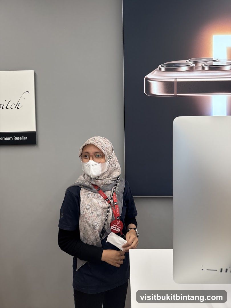 Employee in Store