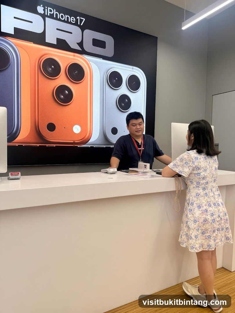 Apple Store Counter